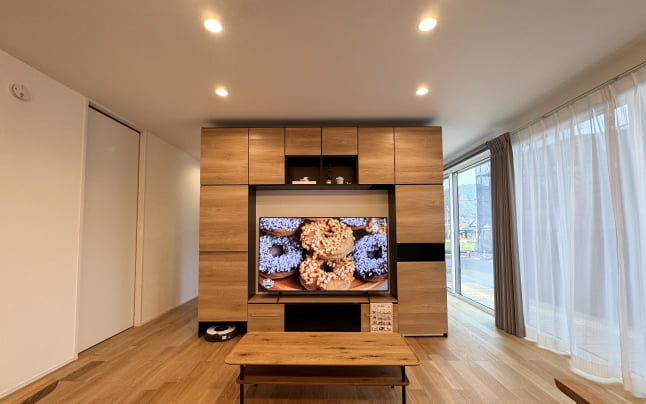 モデルハウスの内観