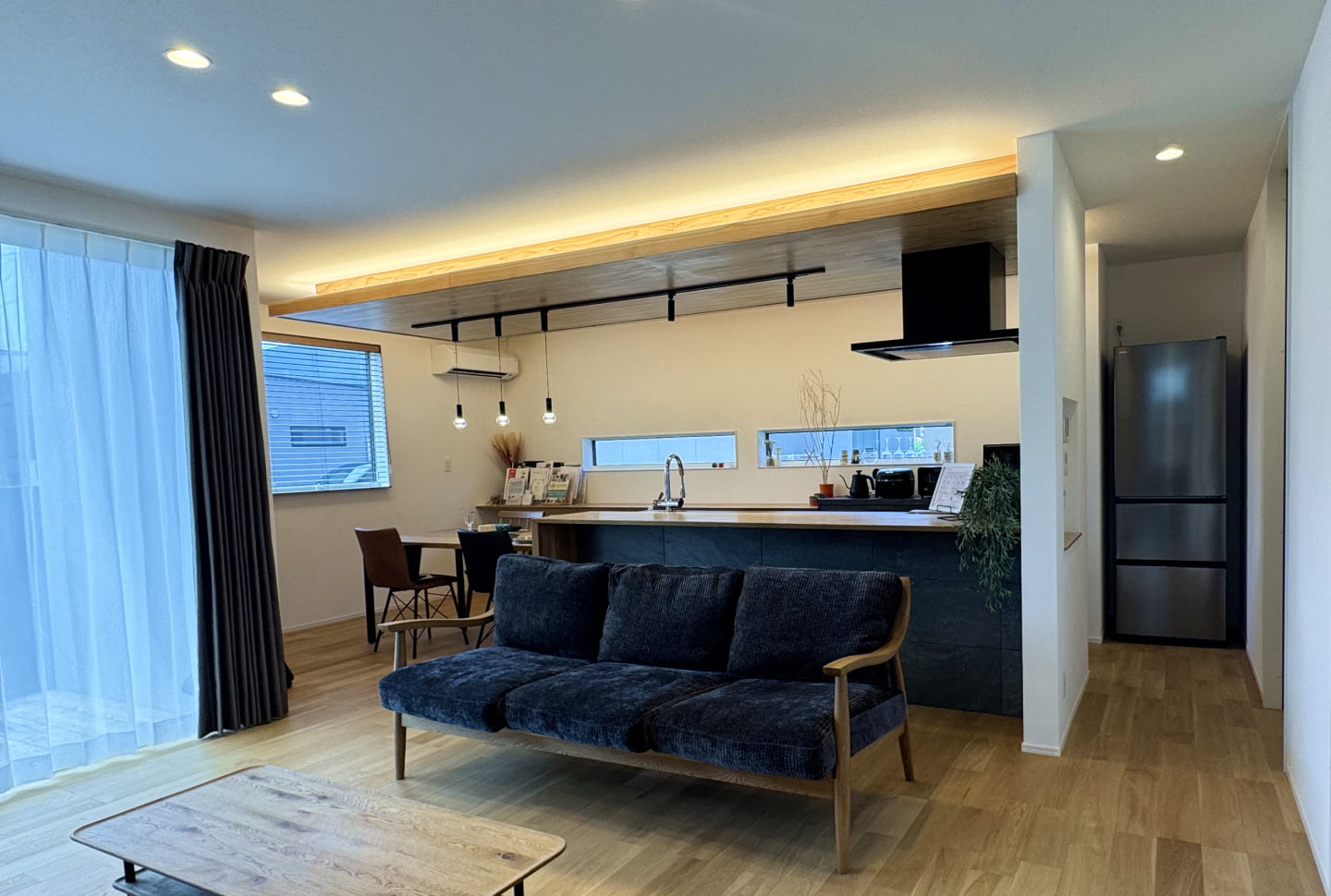 モデルハウスの内観