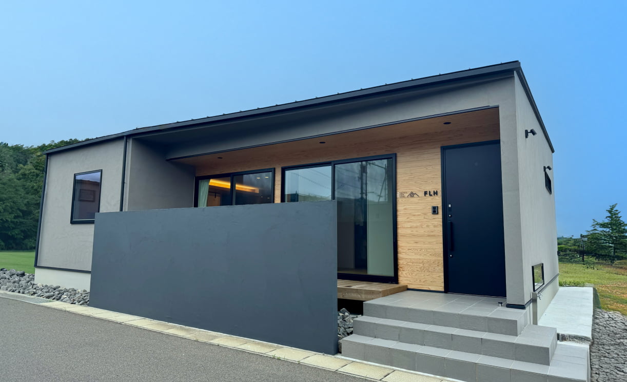 モデルハウスの外観