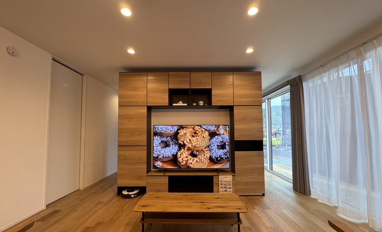 モデルハウスの内観