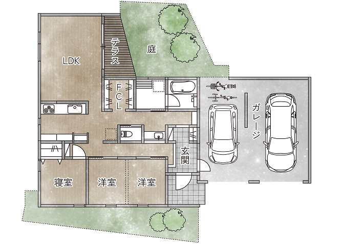 間取りプラン画像